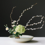 Pin Holder Set, Round Metal Floral Arrangement Tool for Vase Decoration