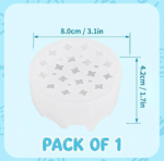 Flexible Silicone Flower Arranging Grid, Reusable Vase Stem Organizer for Bouquets and Floral Displays - Image 2