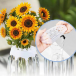 Reusable Silicone Vase Arranger, Flexible Flower Stem Holder for Floral Displays and Home Decoration