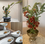 Stainless Steel Flower Frog Pin Holder Set, Round Metal Floral Arrangement Tool for Vases - Image 2