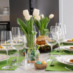 Clear Glass Cylinder Vase Set, Decorative Flower Vase and Candle Holder for Weddings and Home Decor