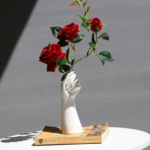Creative Ceramic Flower Arrangement Vase, Decorative Flower Holder for Fresh and Dried Floral Displays