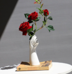 Creative Ceramic Flower Arrangement Vase, Decorative Flower Holder for Fresh and Dried Floral Displays